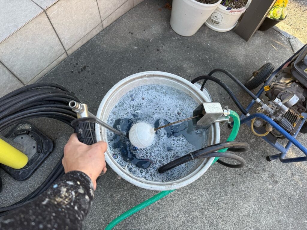 洗浄液攪拌