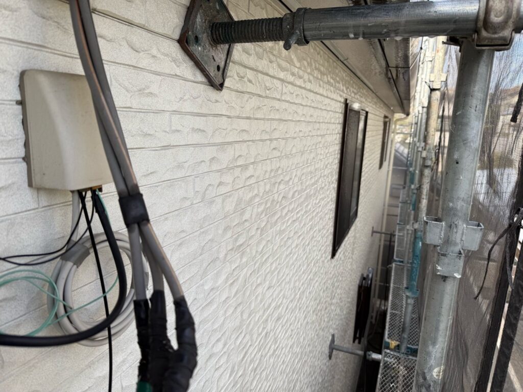 外壁　高圧洗浄後