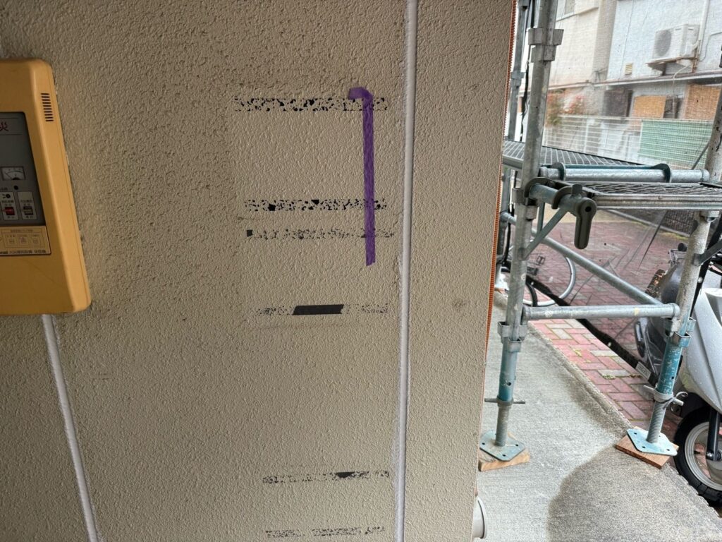 外壁 シール施工完了