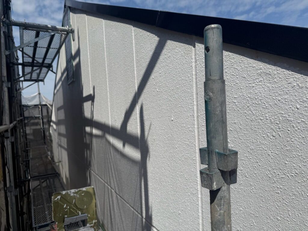 外壁 下塗り完了
