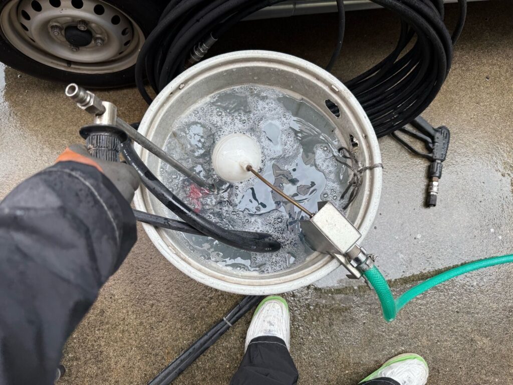 洗浄液攪拌