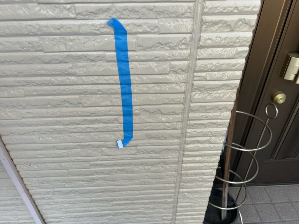 外壁 シール施工前