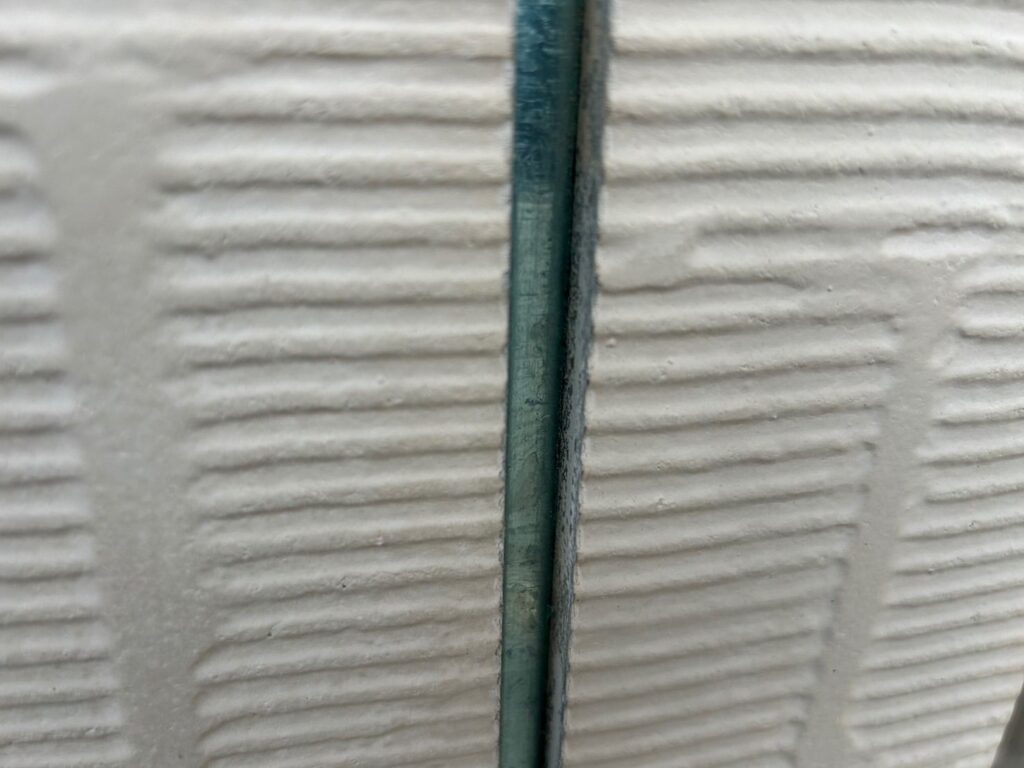 外壁 シール撤去後