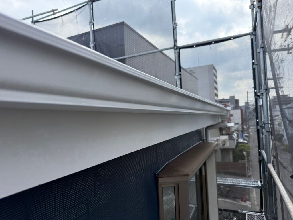 雨樋 付帯部 塗装完了