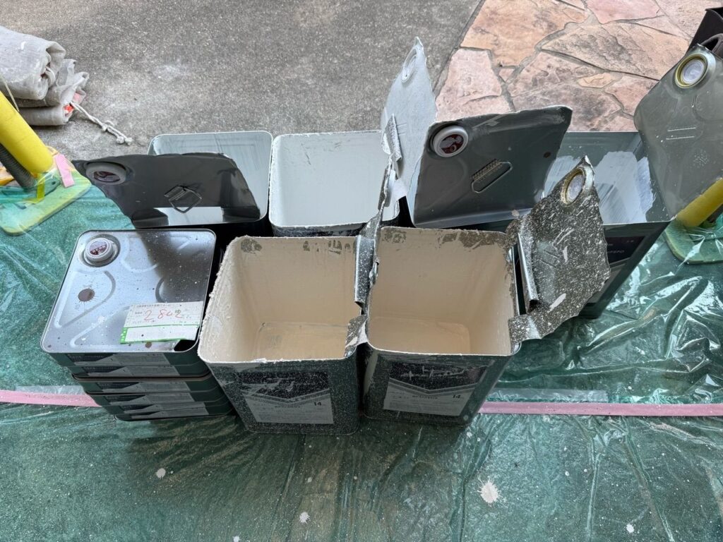外壁 使用後 下塗り材