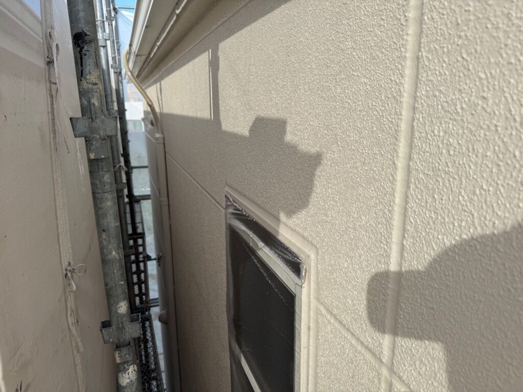 外壁 中塗り完了