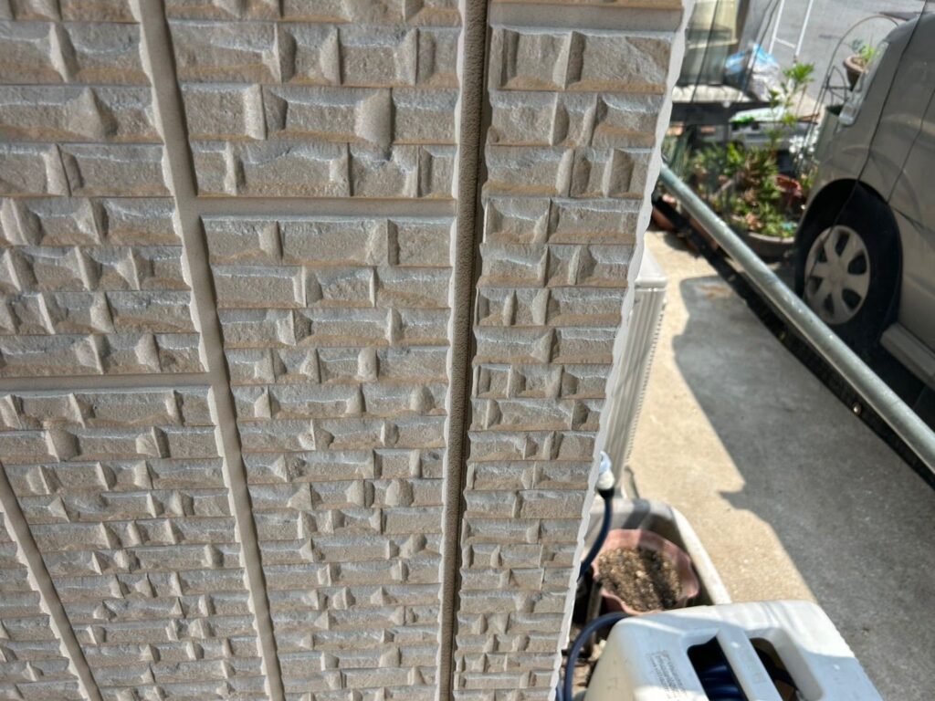 外壁 シール施工前
