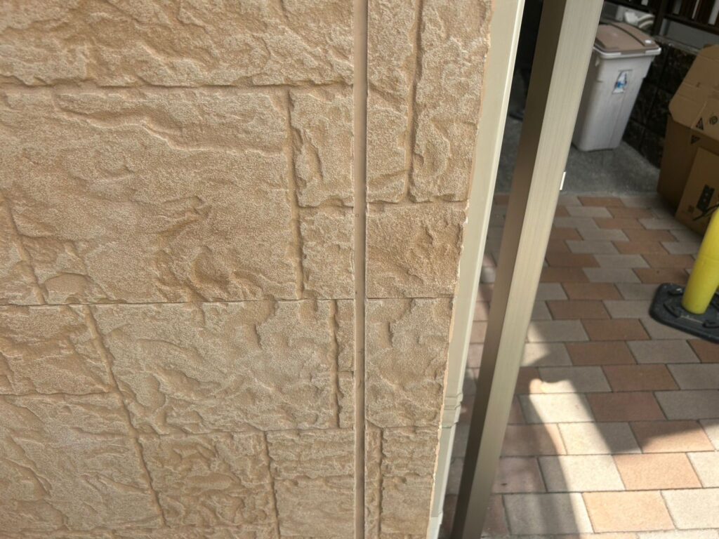 外壁 シール施工前