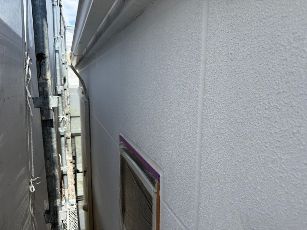 外壁 下塗り完了