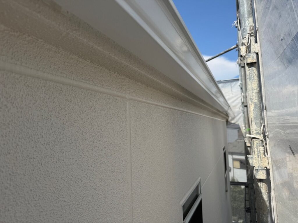 雨樋 付帯部 塗装完了