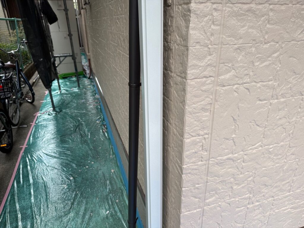 雨樋 付帯部 塗装完了