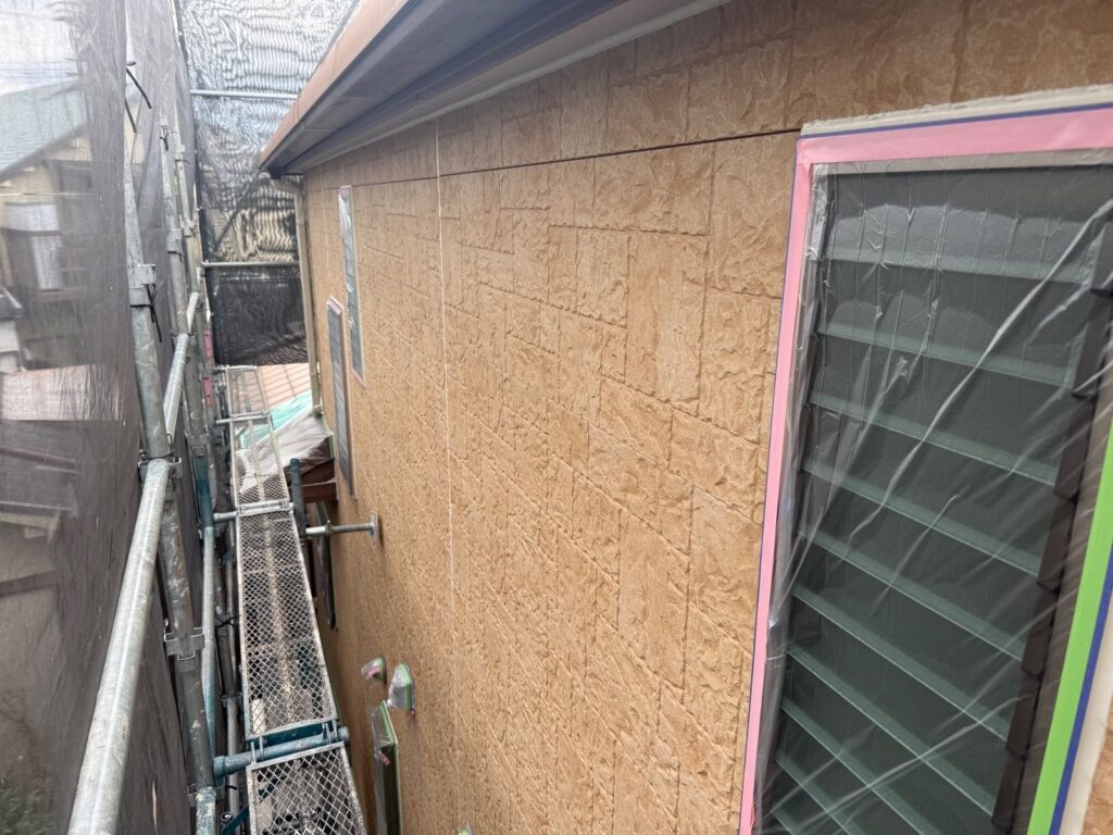 外壁 下塗り前