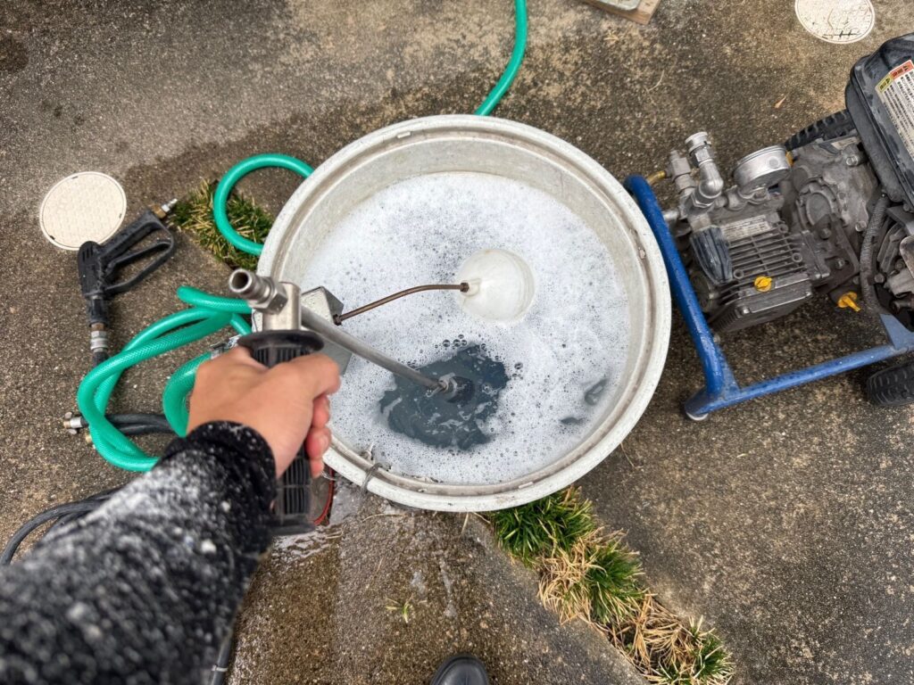 洗浄液攪拌
