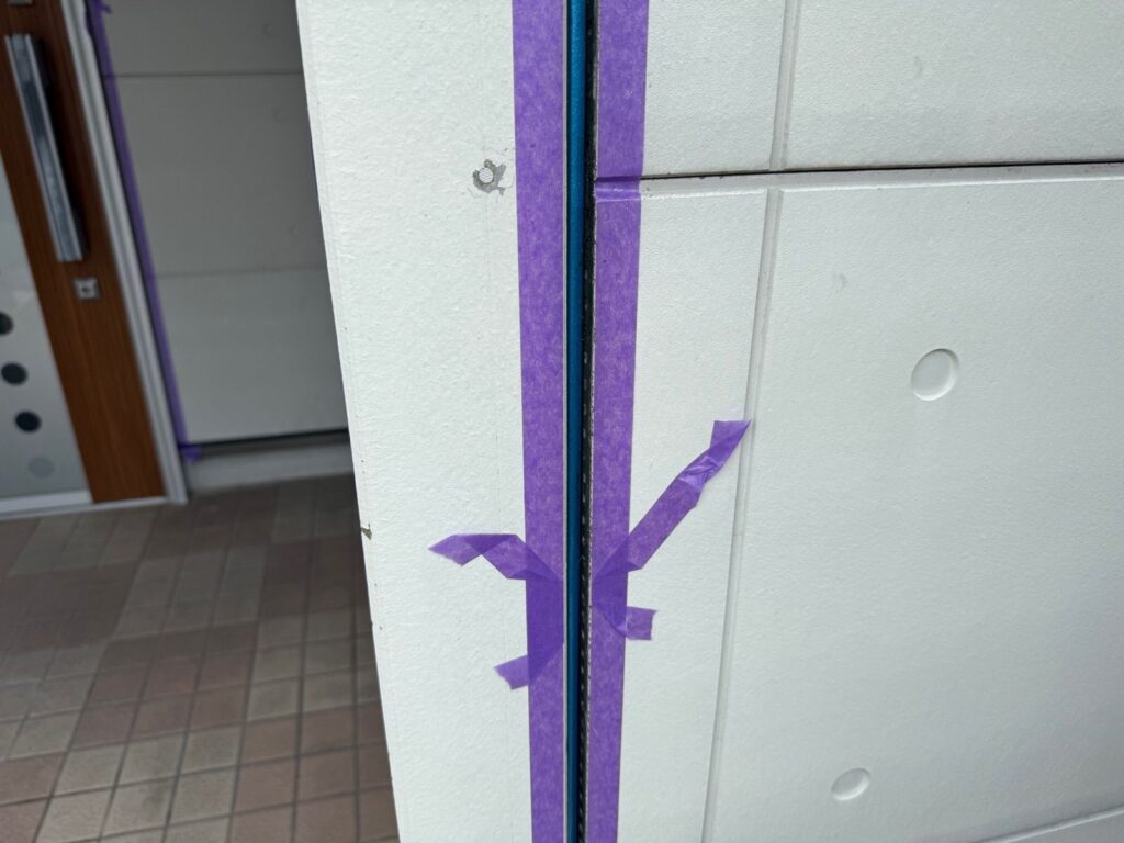 外壁　シールプライマー完了